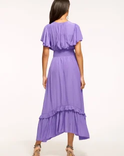 Ramy Brook Joanie Short Sleeve Maxi Dress Hot