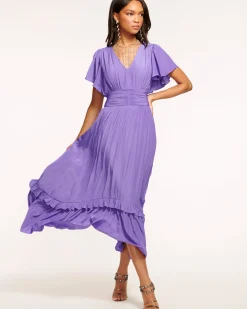 Ramy Brook Joanie Short Sleeve Maxi Dress Hot