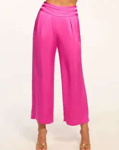 Ramy Brook Joss Cropped Wide Leg Pant Online