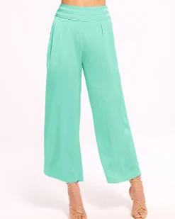Ramy Brook Joss Cropped Wide Leg Pant Online