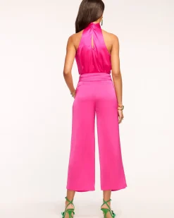 Ramy Brook Joss Cropped Wide Leg Pant Online