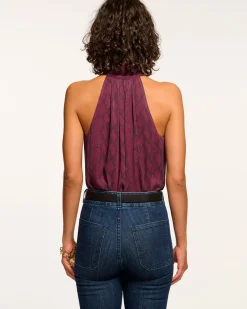 Ramy Brook Kat Button Down Tank Top Pinotpython Online