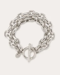 Ramy Brook Kimberly Link Bracelet Silver Best