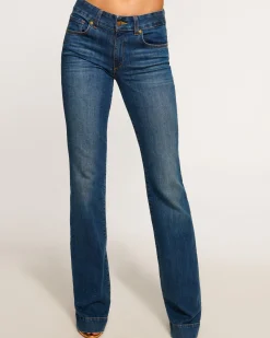 Ramy Brook Kyle Low Rise Flare Jean Mediumwash New