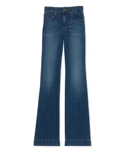 Ramy Brook Kyle Low Rise Flare Jean Mediumwash New