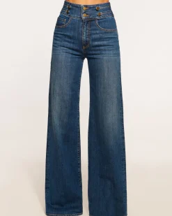 Ramy Brook Liv Wide Leg Jean Clearance