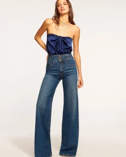 Ramy Brook Liv Wide Leg Jean Clearance