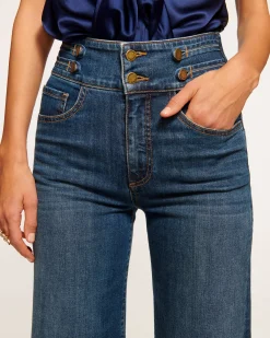 Ramy Brook Liv Wide Leg Jean Clearance
