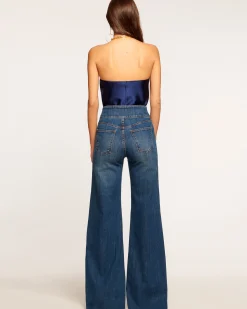 Ramy Brook Liv Wide Leg Jean Clearance