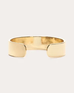 Ramy Brook Love Statement Cuff Bracelet Gold Clearance