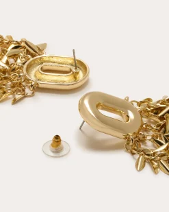 Ramy Brook Lysianne Statement Earrings Gold Online