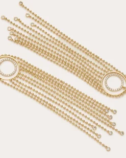 Ramy Brook Mallorie Drop Earrings Gold Hot