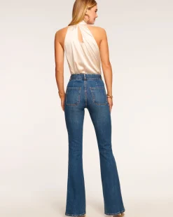 Ramy Brook Mase High-Rise Flare Jean Mediumwash Discount