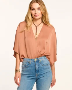 Ramy Brook Mckinley V-Neck Bodysuit Fashion