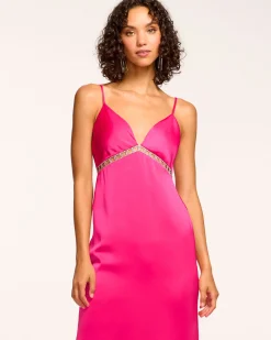Ramy Brook Mosby Embellished Empire Waist Gown Clearance
