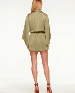 Ramy Brook Penny Bell Sleeve Mini Dress Clearance