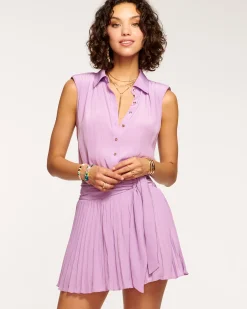 Ramy Brook Peyton Button Down Mini Dress Sale