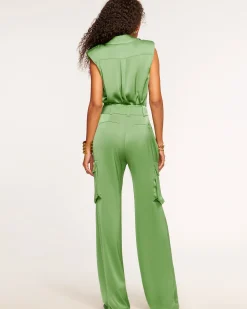 Ramy Brook Rumer Wide Leg Cargo Pant Discount