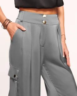 Ramy Brook Rumer Wide Leg Cargo Pant Discount