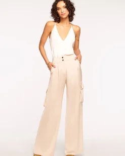 Ramy Brook Rumer Wide Leg Cargo Pant Discount