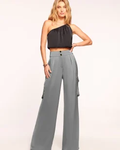 Ramy Brook Rumer Wide Leg Cargo Pant Discount