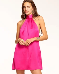 Ramy Brook Sam Halter Mini Dress Fashion