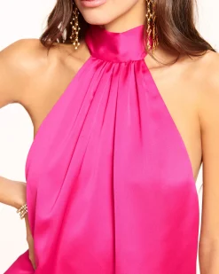 Ramy Brook Sam Halter Mini Dress Fashion