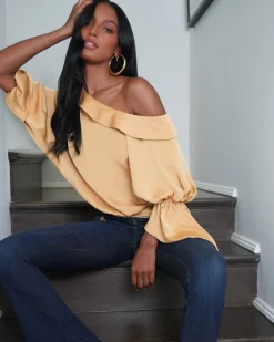 Ramy Brook Sammy Off-The-Shoulder Top Clearance