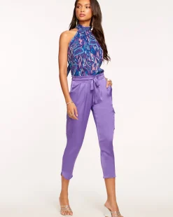 Ramy Brook Satin Pocket Allyn Pant Sale