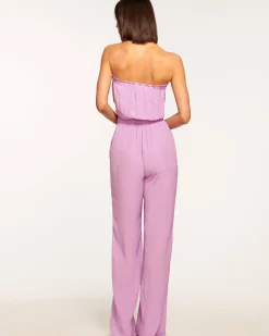 Ramy Brook Selma Strapless Jumpsuit Black Fashion
