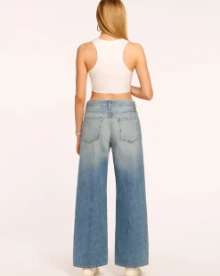 Ramy Brook Shiloh Sneaker Length Jean Lightwash Online