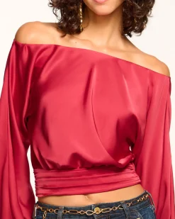 Ramy Brook Sonja Off-The-Shoulder Top Hot
