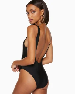 Ramy Brook Soren V-Neck One Piece Swimsuit Discount