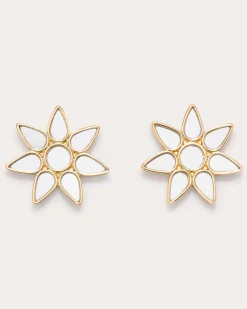 Ramy Brook Star Mirrored Studs Gold Online