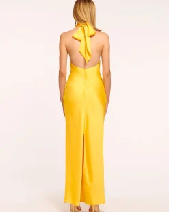 Ramy Brook Tatiana High Neck Gown Best