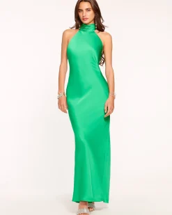 Ramy Brook Tatiana High Neck Gown Best