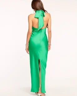 Ramy Brook Tatiana High Neck Gown Best