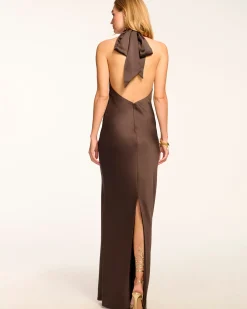 Ramy Brook Tatiana High Neck Gown Best