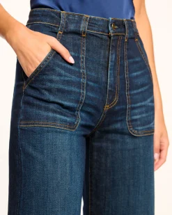 Ramy Brook Theodora Wide Leg Jean New