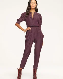 Ramy Brook Tracey Puff Sleeve Jumpsuit Clearance