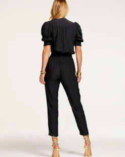 Ramy Brook Tracey Puff Sleeve Jumpsuit Clearance