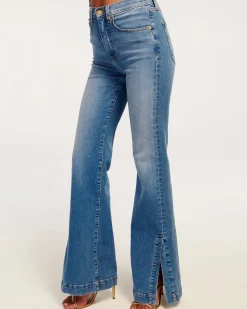 Ramy Brook Tyra High Waisted Flare Jean Discount