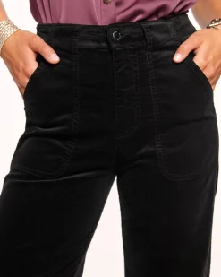 Ramy Brook Velvet Theodora Wide Leg Jean Sale