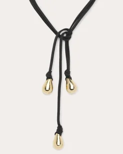 Ramy Brook Yara Suede Tie Necklace Sale